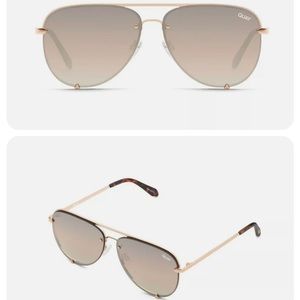 BRAND NEW QUAY High Key Rimless Sunglasses